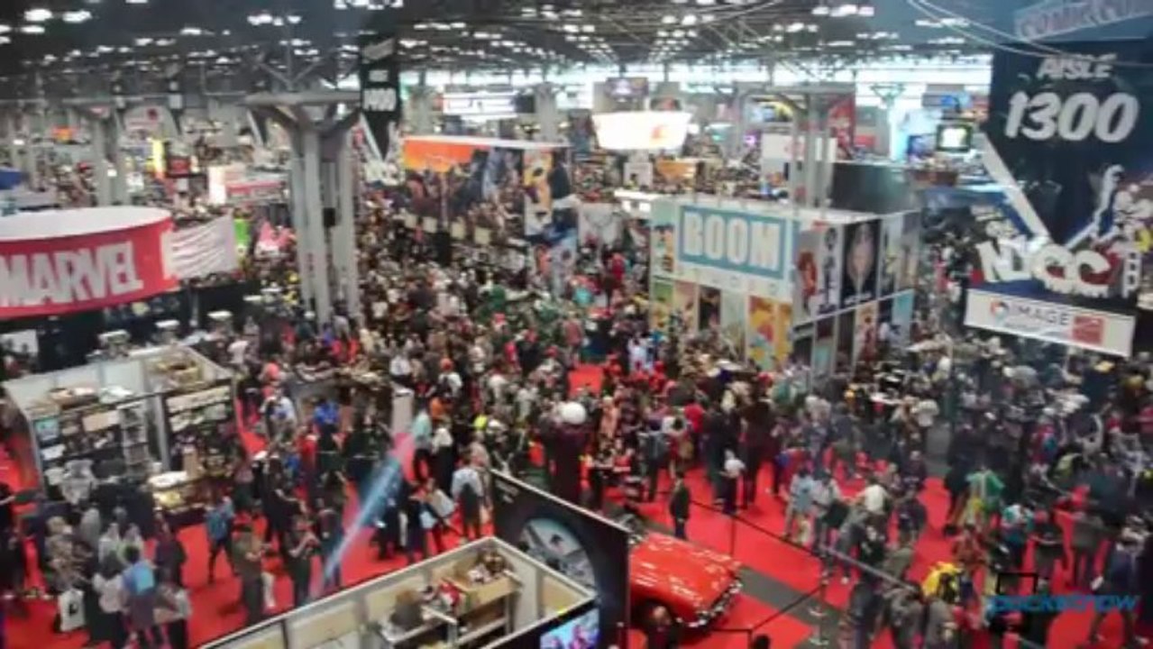 Mobile tech at Comic Con NY 2013