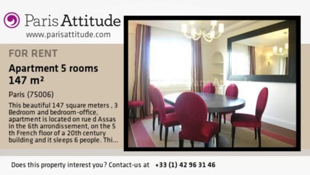 4 Bedroom Apartment for rent - Jardin du Luxembourg, Paris - Ref. 7400