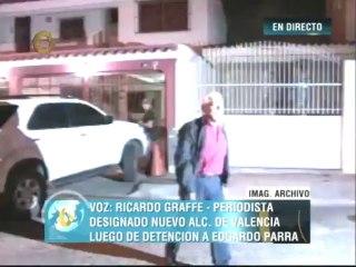 Alexis López fue designado como alcalde encargado de Valencia