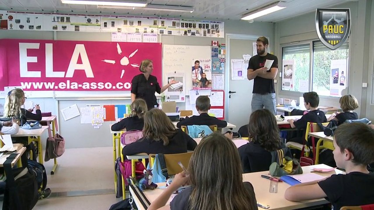 Luka Karabatic lit la Dictée d'Ela