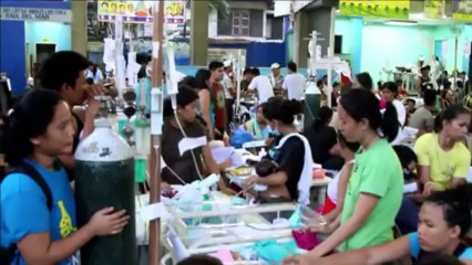 Mortes e destruição por causa de terremoto nas Filipinas