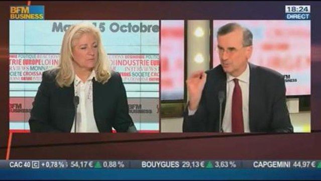 François Villeroy de Galhau, directeur général délégué de BNP Paribas, dans Le Grand Journal - 15/10 2/4