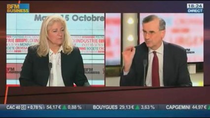François Villeroy de Galhau, directeur général délégué de BNP Paribas, dans Le Grand Journal - 15/10 2/4