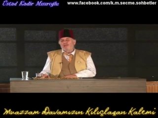 Fatih Sultan Mehmed Kanunnâmeleri, Üstad Kadir Mısıroğlu