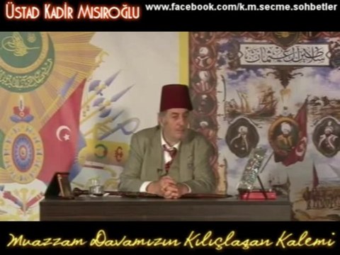 Talebenin Üstad Kadir Mısıroğlu'na gönderdiği hatırası