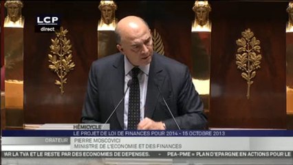 TRAVAUX ASSEMBLEE 14EME LEGISLATURE : Présentation du projet de loi de finances pour 2014.