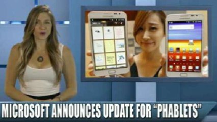 Microsoft Makes Jumbo Smart Phone