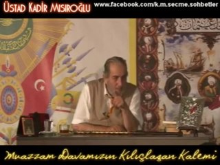Osmanlı'da Alevi İsyanları, Üstad Kadir Mısıroğlu