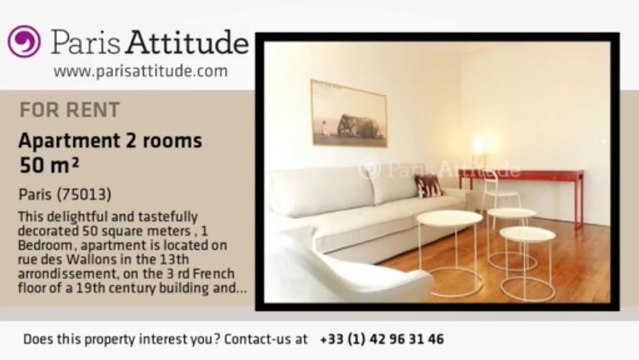 1 Bedroom Apartment for rent - Jardin des Plantes, Paris - Ref. 8678