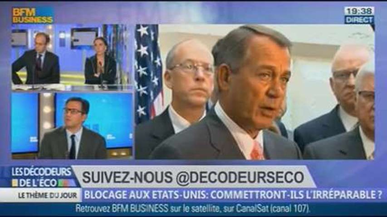 Blocage aux États-Unis : commettront-ils l’irréparable ? dans Les décodeurs de l'éco - 15/10 2/5
