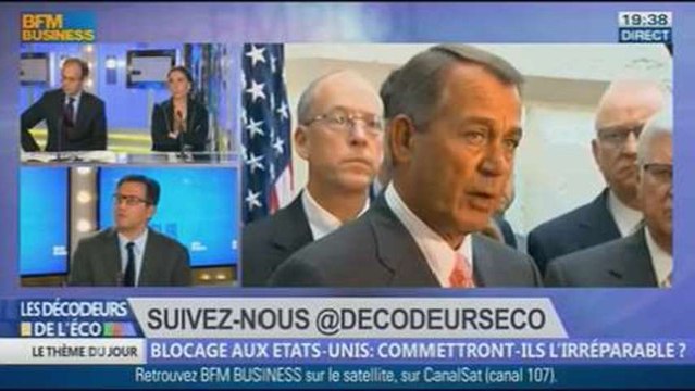 Blocage aux États-Unis : commettront-ils l’irréparable ? dans Les décodeurs de l'éco - 15/10 2/5