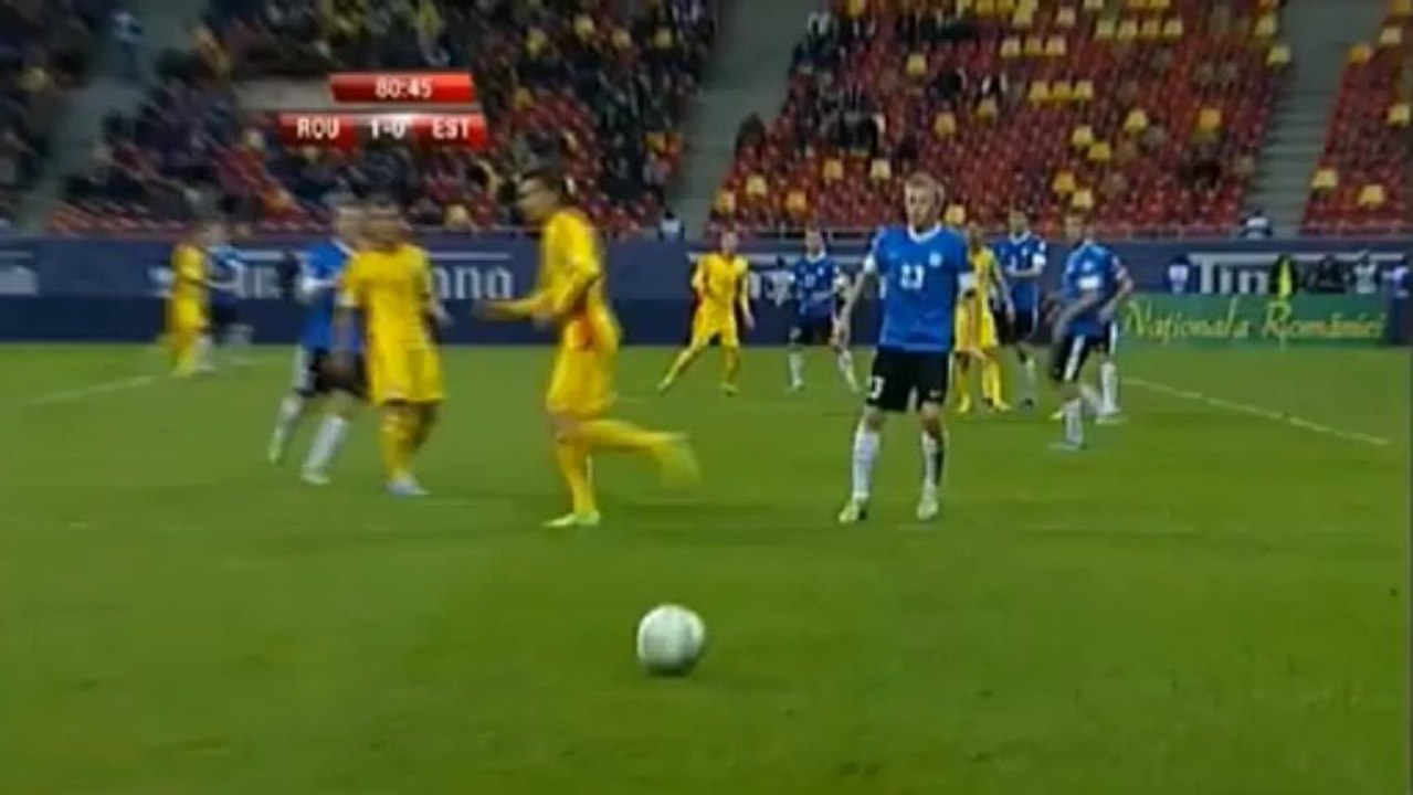 Romania vs Estonia 2-0 2013/10/15 Qualifier 2014