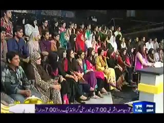 Mazaaq Raat On DunyaNews - 15th October 2013 Hamid Mir