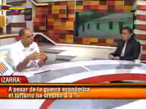 (Vídeo) Andrés Izarra este año creció el turismo interno en 25,6 %