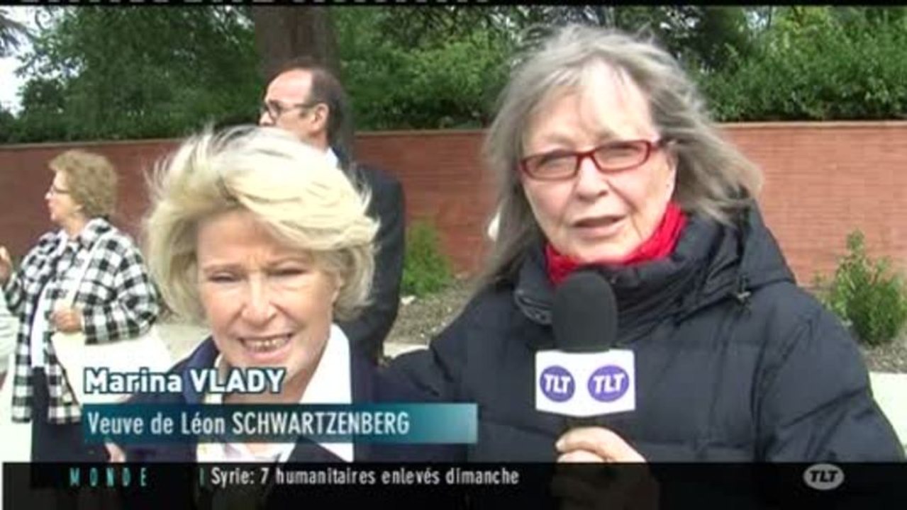 Un nouveau rond-point au nom de Léon Schwartzenberg