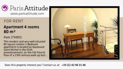 3 Bedroom Apartment for rent - Jardin du Luxembourg, Paris - Ref. 3390