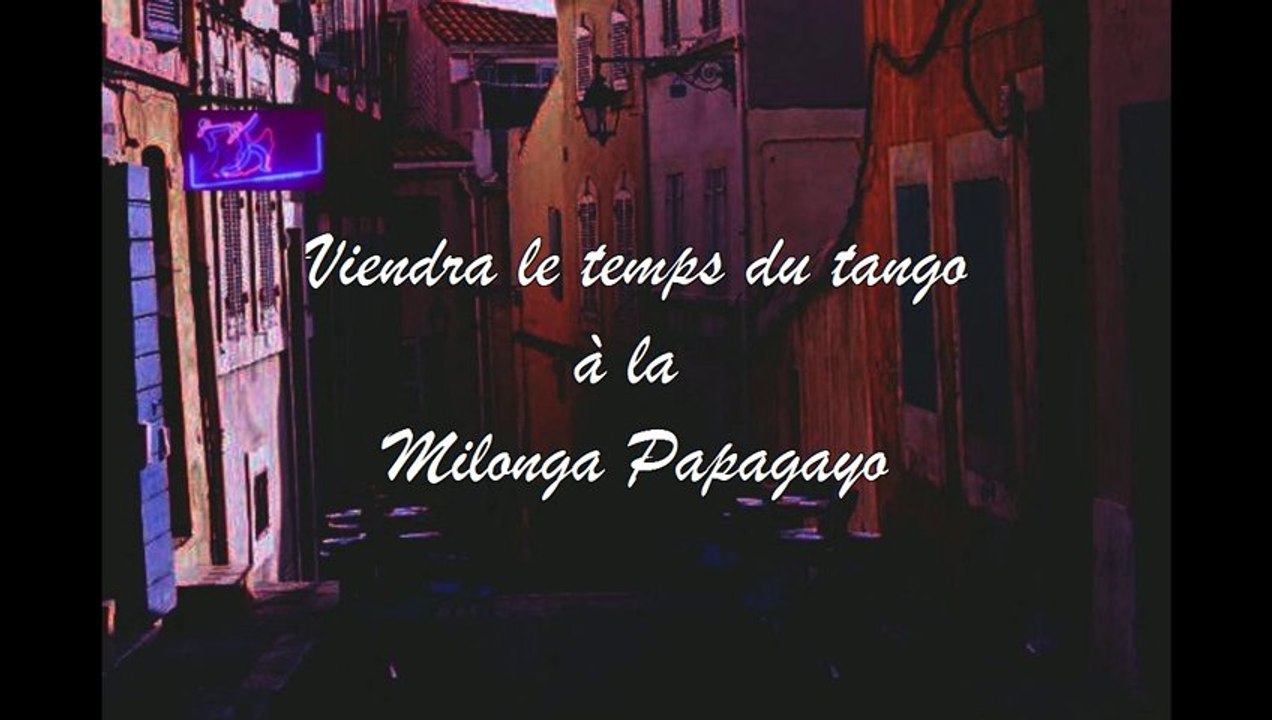 vidéo de lancement du roman " Nocturne tango " de l'écrivain Brice Saint Cricq