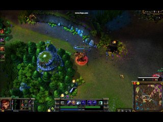 LOL FUN - How to steal blue buff starring Alistar - league-of-legends