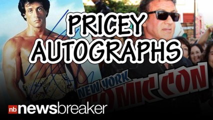 Sly Stallone, Other Stars Charge Tons of Money for Autographs at NY Comic Con