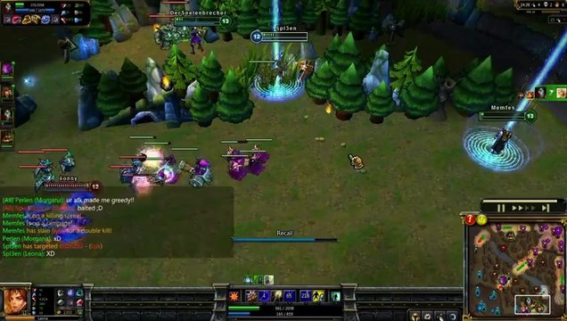 LOL FUN - Ashe shaco and leona's have fun league-of-legends