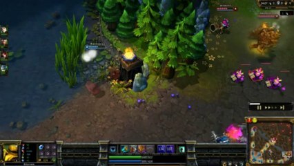 LOL FUN - Blitzcrank double pull - league-of-legends