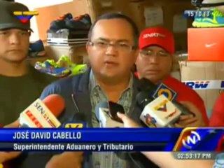 (Vídeo) SENIAT incautó 50 mil pares de zapato producto del contrabando