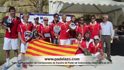 Resumen Cto España Padel Selecciones Autonomicas 2013