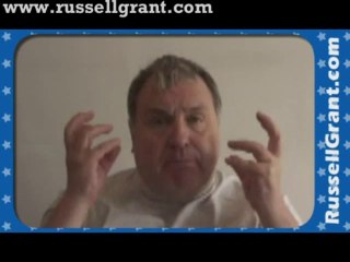 Russell Grant Video Horoscope Scorpio October Wednesday 16th 2013 www.russellgrant.com