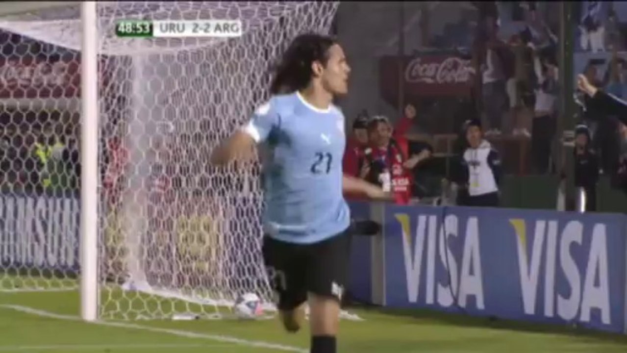Qualif. CdM 2014 - Cavani toujours aussi décisif
