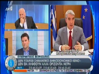 Δηλώσεις Κεδίκογλου - 16.10.13