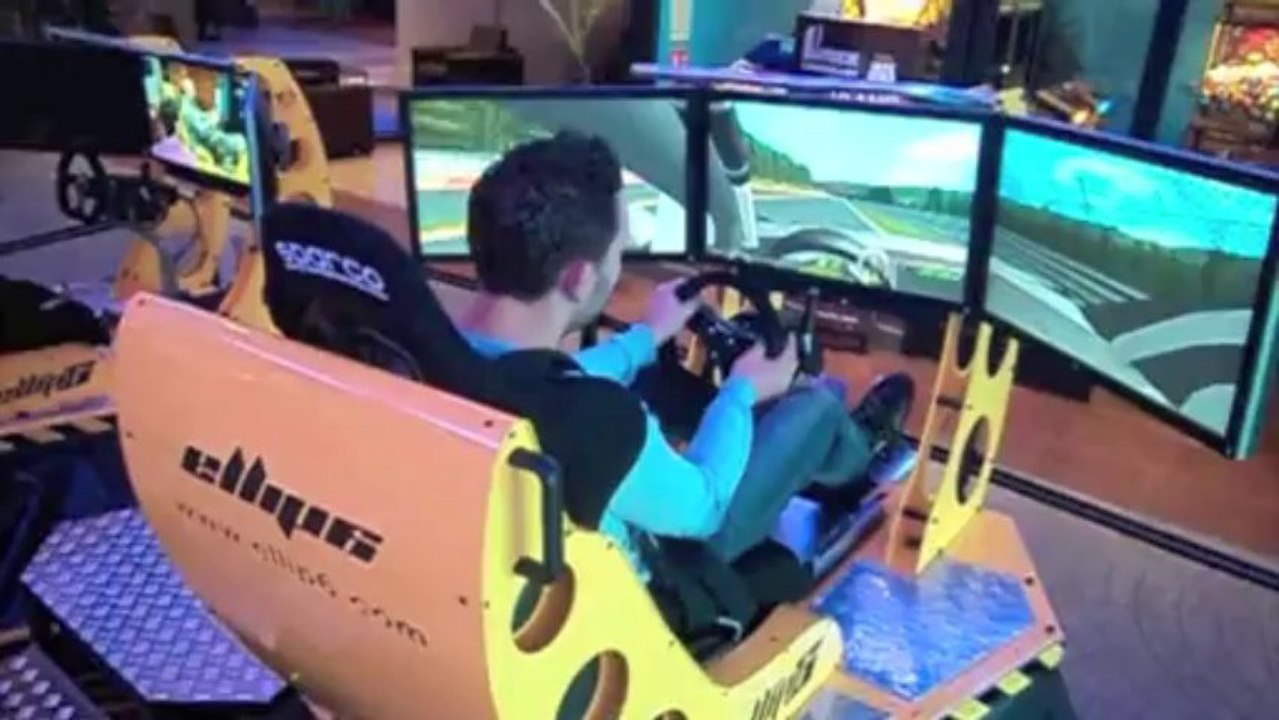 Saint-Amand. Un simulateur de pilotage ultra-réaliste roule au Pasino