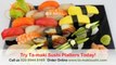 Ta-maki Sushi Party Platters - Traditional and Vegetarian Sushi