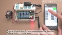 Android Smart Cellphone WIFI Controller for AC Motor Operation with DC or AC Output