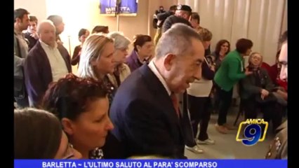 Barletta | L'ultimo saluto al parà scomparso