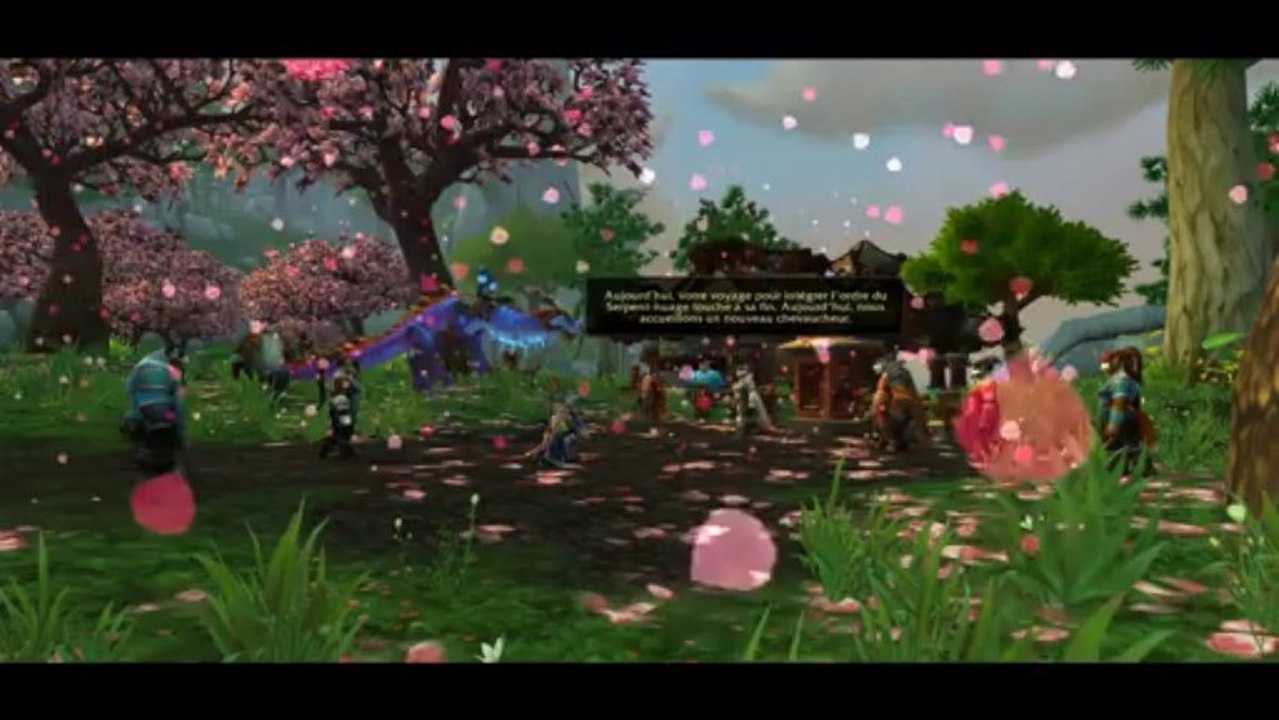 World of Warcraft: Cinématique Exalté Serpent-nuage