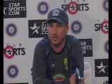 Australian wicketkeeper Brad Haddin press conference