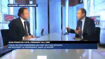 Jean-François Copé, invité politique de Guillaume Durand avec LCI