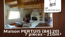 Vente - maison - PERTUIS (84120)  - 210m²