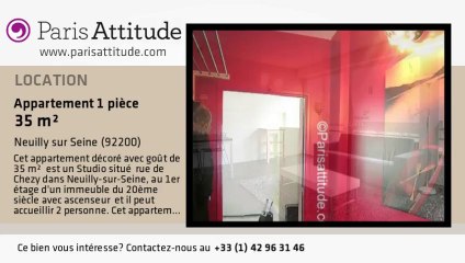 Appartement Studio à louer - Neuilly sur Seine, Neuilly sur Seine - Ref. 5455