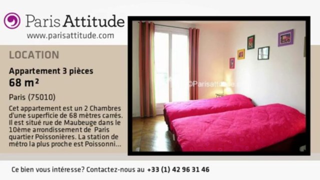 Appartement 2 Chambres à louer - Poissonnière, Paris - Ref. 3437