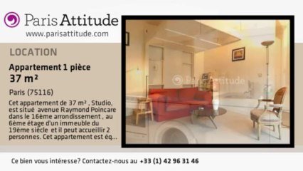 Appartement Studio à louer - Victor Hugo, Paris - Ref. 8062