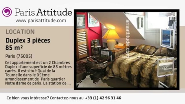 Duplex 2 Chambres à louer - Quartier Latin/St Michel, Paris - Ref. 3349