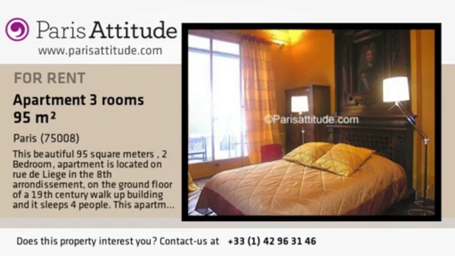 2 Bedroom Apartment for rent - St-Lazare, Paris - Ref. 857