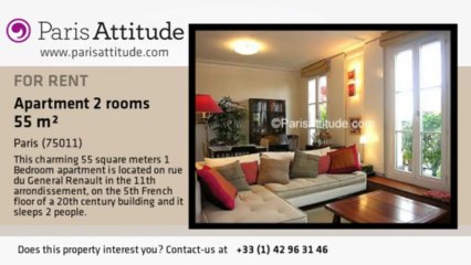1 Bedroom Apartment for rent - Parmentier, Paris - Ref. 5205