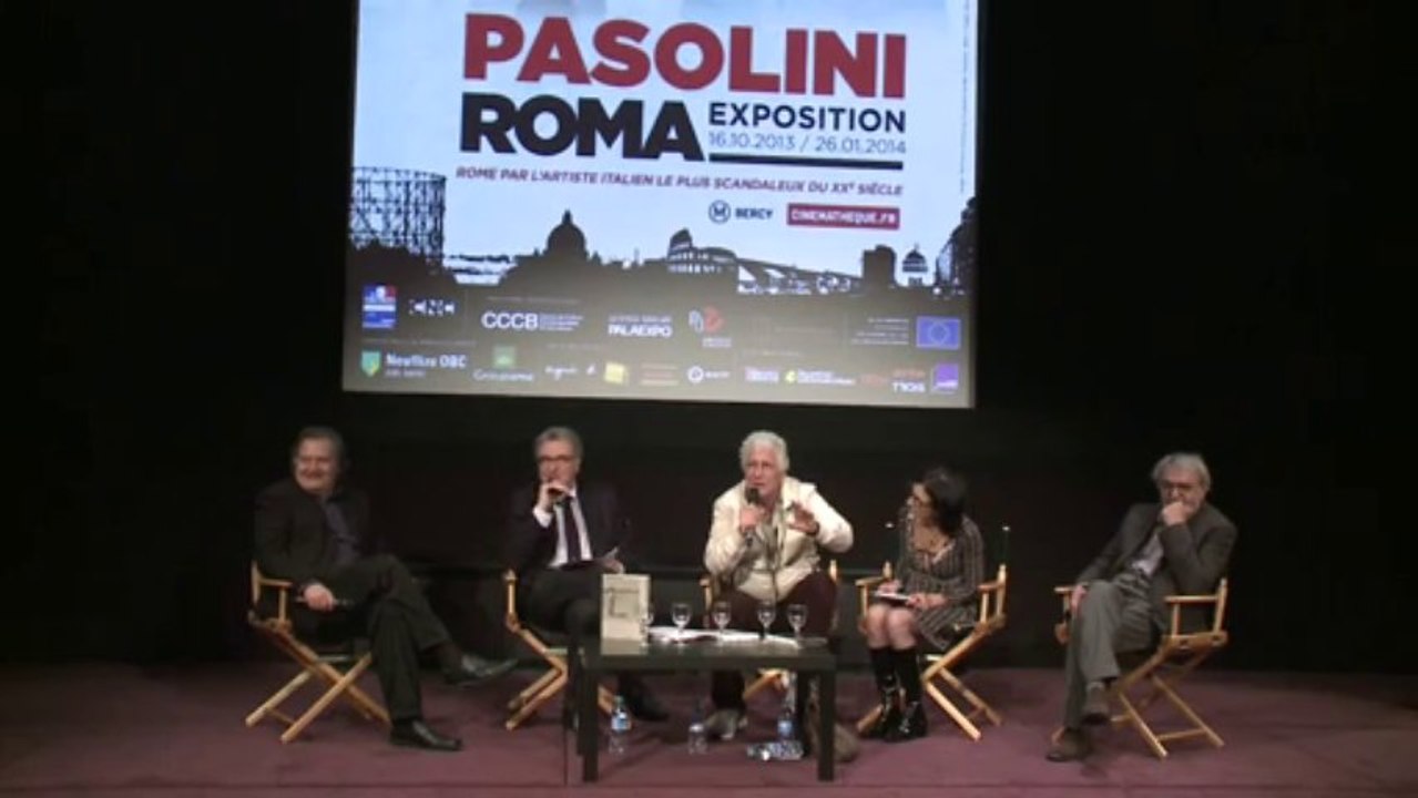 Conférence de presse de l'exposition Pasolini Roma