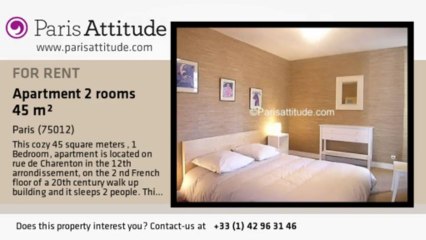 1 Bedroom Apartment for rent - Ledru-Rollin, Paris - Ref. 6113
