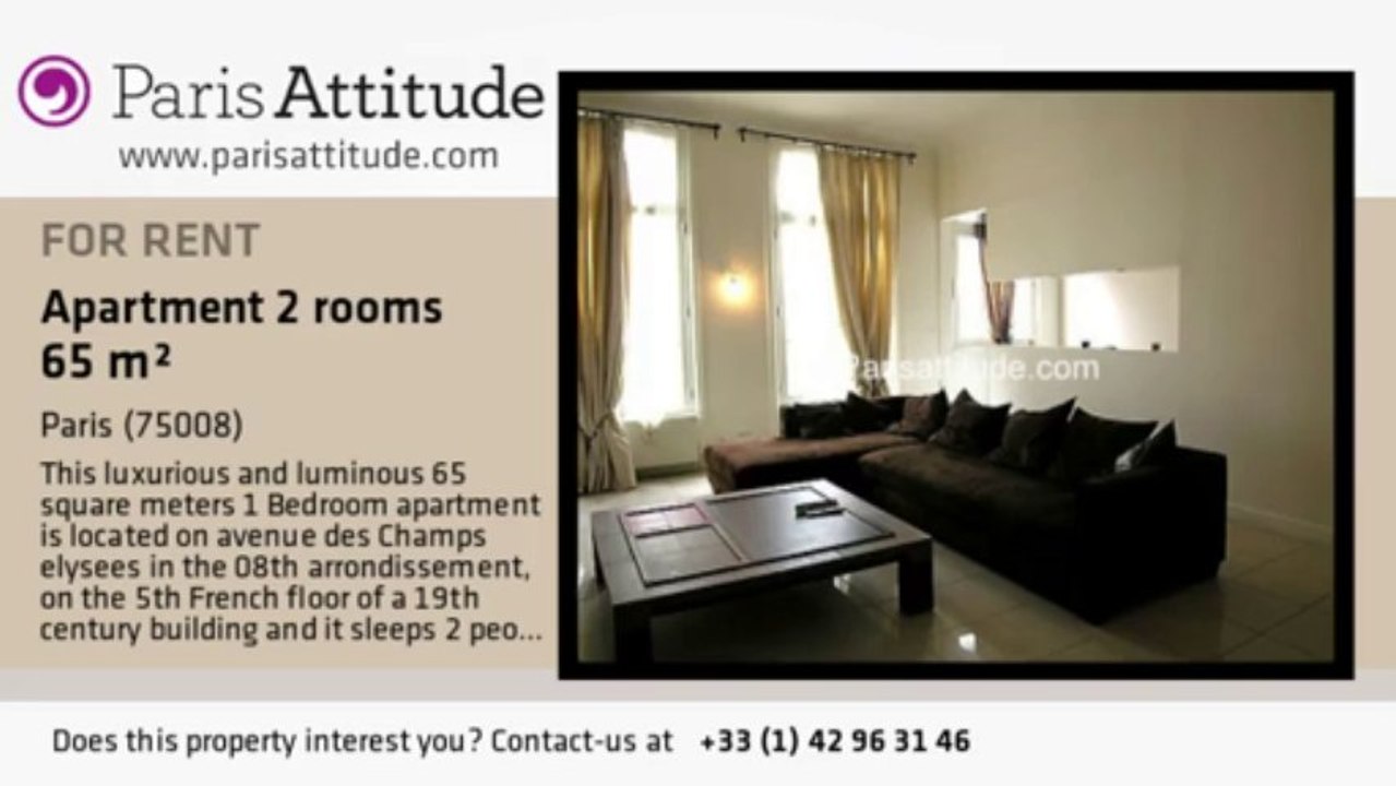 1 Bedroom Apartment for rent - Champs Elysées, Paris - Ref. 2410