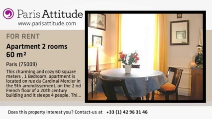 1 Bedroom Apartment for rent - Place de Clichy, Paris - Ref. 5863