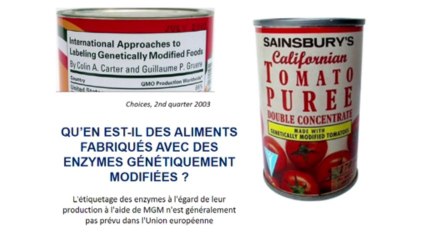 OGM Conférence Spiros Agathos : Les microorganismes génétiquement modifiés - deux poids et deux mesures?