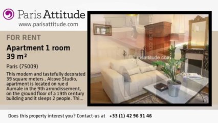 Alcove Studio Apartment for rent - Notre Dame de Lorette, Paris - Ref. 5981